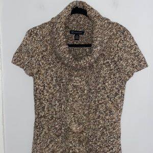 INC International Concepts womens knit short sleeve cowl neck sweater, size M